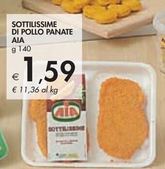 Bennet Sottilissime di pollo panate aia offerta