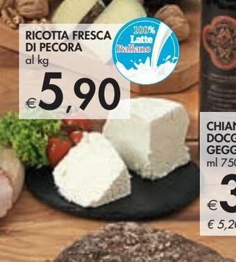 Bennet Ricotta fresca di pecora offerta