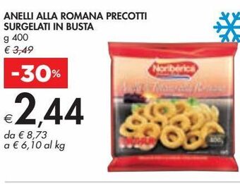Bennet Anelli alla romana precotti surgelati in busta offerta
