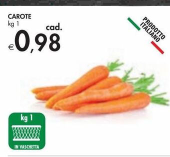 Bennet Carote offerta