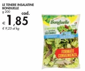 Bennet Le tenere insalatine bonduelle offerta