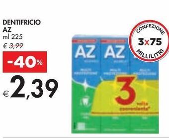 Bennet Dentifricio az offerta