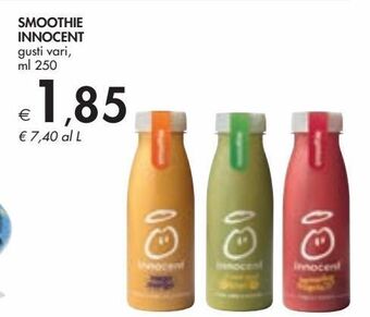 Bennet Smoothie innocent offerta