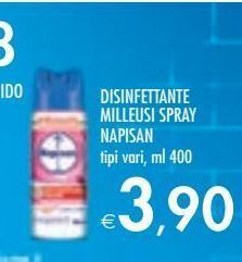 Bennet Disinfettante milleusi spray napisan offerta