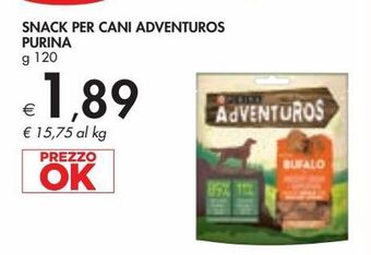 Bennet Snack per cani adventuros purina offerta