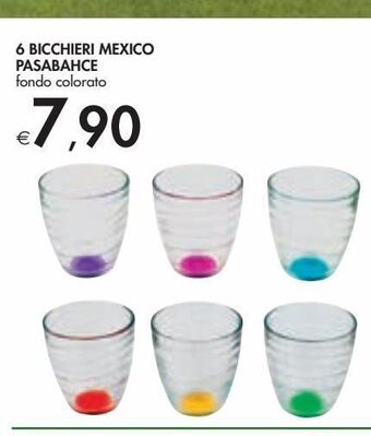 6 bicchieri mexico pasabahce