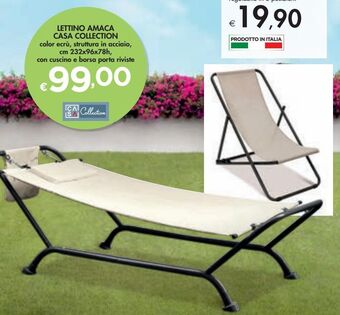 Bennet Lettino amaca casa collection offerta