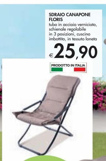 Bennet Sdraio canapone floris offerta