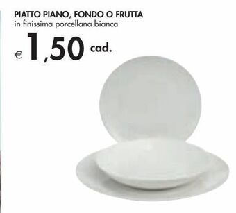 Bennet Piatto piano, fondo o frutta offerta