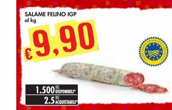 Bennet Salame felino igp offerta