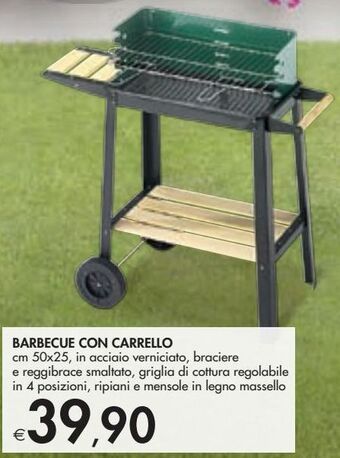 Bennet Barbecue con carrello offerta