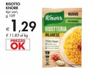 Bennet Risotto knorr offerta