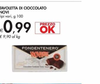 Bennet Tavoletta di cioccolato novi offerta