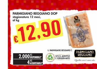 Bennet Parmigiano reggiano dop offerta