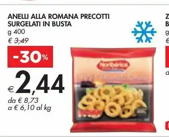 Bennet Anelli alla romana precotti surgelati in busta offerta