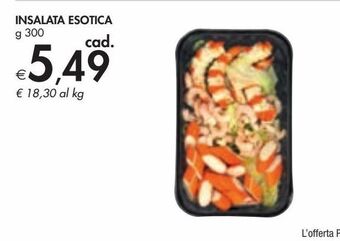 Bennet Insalata esotica offerta