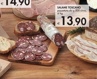 Bennet Salame toscano offerta