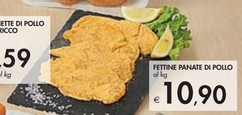Bennet Fettine panate di pollo offerta