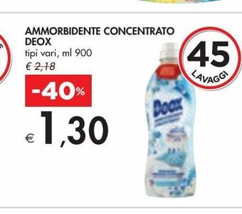 Bennet Ammorbidente concentrato deox offerta