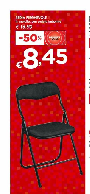 Bennet Sedia pieghevole offerta