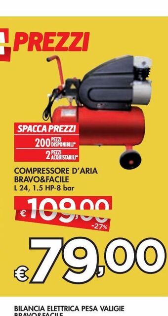 Bennet Compressore d'aria bravo&facile offerta