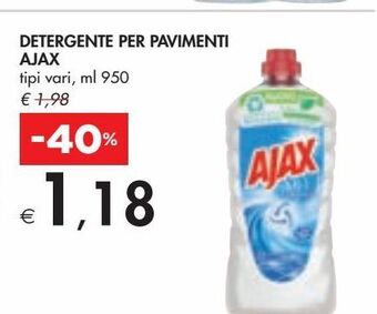 Bennet Detergente per pavimenti ajax offerta