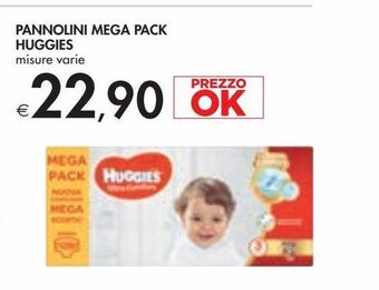 Bennet Pannolini mega pack huggies offerta