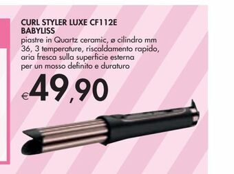 Curl styler luxe cf112e babyliss