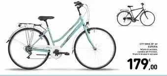 Spazio Conad City bike 28" 6v esperia offerta