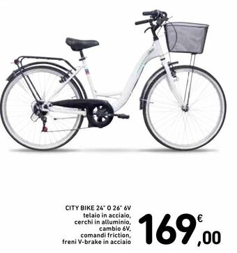 Spazio Conad City bike 24" o 26" 6v offerta