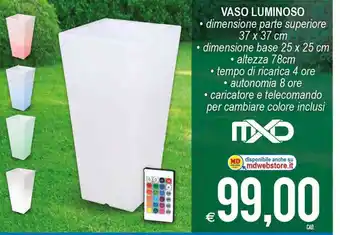 MD Discount Vaso Luminoso offerta