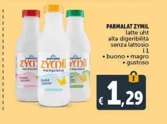 Latte senza lattosio parmalat zymil