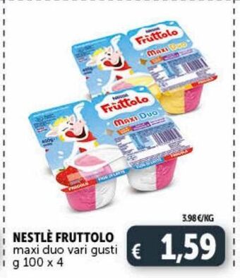 Deco Maxistore Nestlé fruttolo offerta
