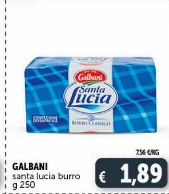 Deco Maxistore Galbani santa lucia burro offerta