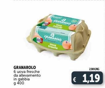 Deco Maxistore Granarolo 6 uova fresche offerta