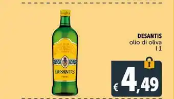 Deco Maxistore Desantis olio di oliva offerta