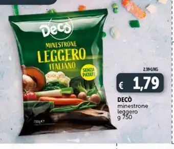 Deco Maxistore Deco minestrone leggero offerta