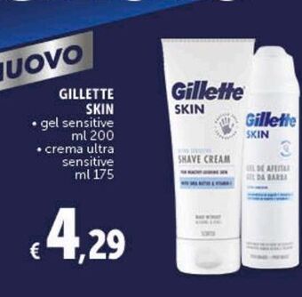 Deco Maxistore Gillette skin offerta