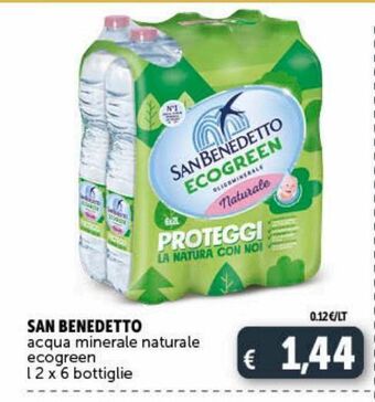 Deco Market Acqua minerale naturale ecogree san benedetto offerta