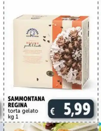 Torta gelato kg 1 sammontana regina