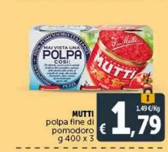 Deco Supermercati Polpa di pomodoro mutti offerta