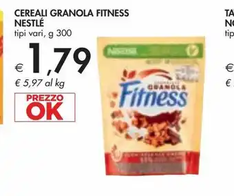 Bennet Cereali granola fitness nestlè offerta