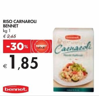 Bennet Riso carnaroli bennet offerta