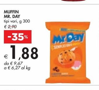 Bennet Muffin mr. day offerta