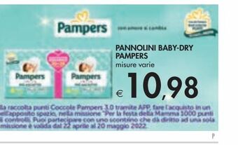 Bennet Pannolini baby-dry pampers offerta