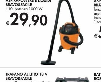 Bennet Aspirapolvere liquidi bravo&facile offerta