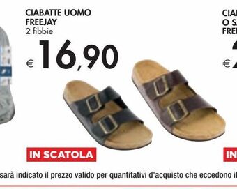 Bennet Ciabatte uomo freejay offerta