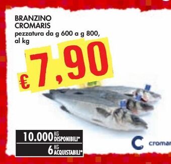 Bennet Branzino cromaris offerta