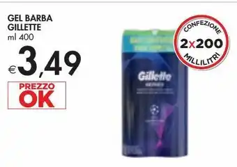 Bennet Gel barba gillette offerta