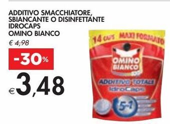 Bennet Additivo smacchiatore, sbiancante o disinfettante idrocaps omino bianco offerta
